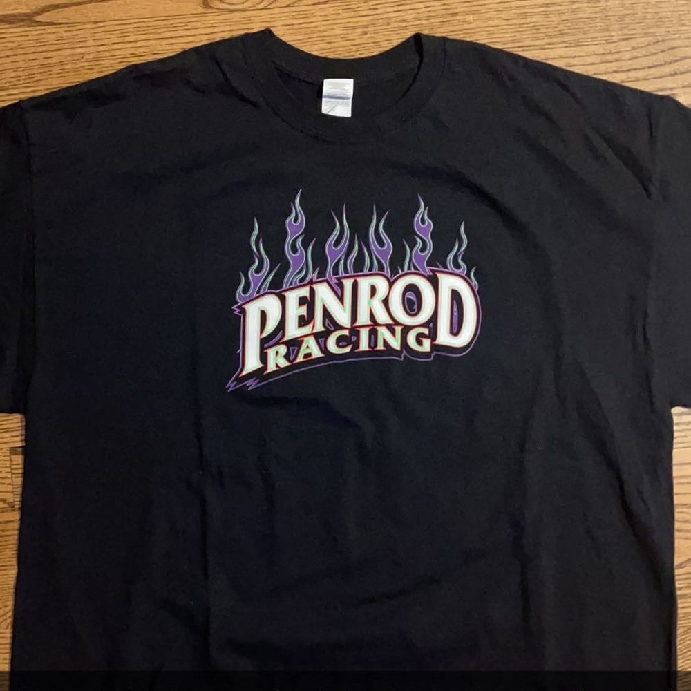 Penrod Racing tee. Steve penrod tee